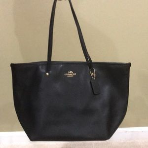 Coach Black Tote